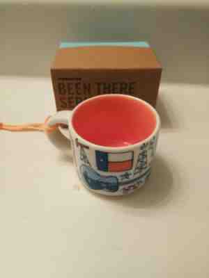 Starbucks  Texas Mini Mug Cup, Been There Series Ornament NEW - Sold on eBay Dec, 14th 2018 for $22.99