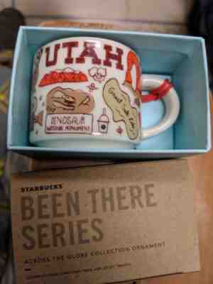 NEW! Starbucks Coffee Utah State 'Been There' Mini Mug +Box Ornament Collectible - Sold on eBay Dec, 13th 2018 for $15.80