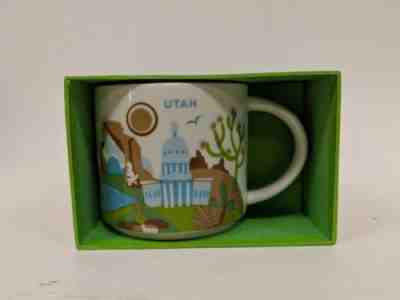 2015 Starbucks YOU ARE HERE Collection Utah  Coffee Mug Cup - Sold on eBay Dec, 12th 2018 for $31.49