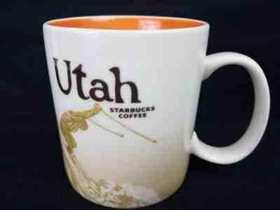 Starbucks UTAH Global Mug Icon 2012 HTF Downhill Skier Ceramic Collectable - Sold on eBay Dec, 7th 2018 for $99.95