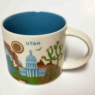 Starbucks UTAH "You Are Here Collection" 2013 Coffee Mug - Sold on eBay Dec, 4th 2018 for $24.95