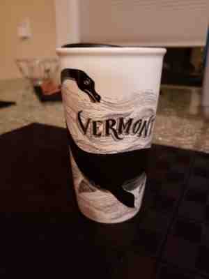 Champ The Lake Monster Starbucks Porcelain Travel Mug Vermont NWT Collectible - Sold on eBay Nov, 29th 2018 for $49.00