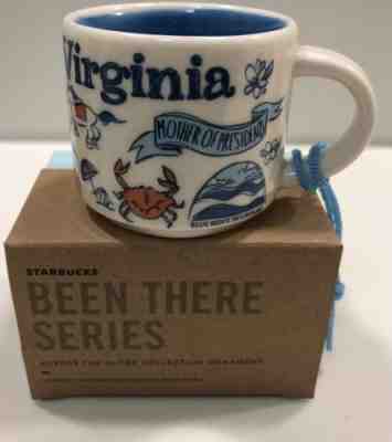 Starbucks Virginia Ornament Been There Series Demitasse Mug W/ Box NEW - Sold on eBay Dec, 12th 2018 for $25.00