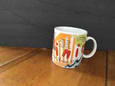 Starbucks STATE of BEANS Coffee CUP MUG VIRGINIA GC - Sold on eBay Dec, 8th 2018 for $8.00
