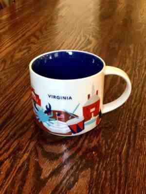 Starbucks Virginia Cup Mug You Are Here YAH Virginia 14 Oz 2015 - Sold on eBay Dec, 8th 2018 for $30.00