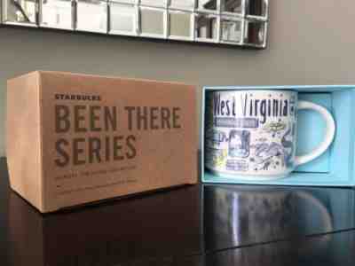 Starbucks West Virginia “Been There Series” 14oz Collector Mug WV Mountaineers - Sold on eBay Dec, 6th 2018 for $37.00