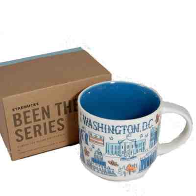 Starbucks Coffee 2018 Been There Series Washington DC Mug 14 oz D.C. - Sold on eBay Dec, 15th 2018 for $39.99