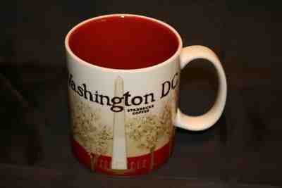 Starbucks Mug Washington DC Global Icon City 2011 National Monument 16 oz OOAK - Sold on eBay Dec, 14th 2018 for $15.00