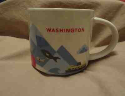 Starbucks Washington State Mug 2015 "You Are Here" Coffee Cup - Sold on eBay Dec, 12th 2018 for $8.95