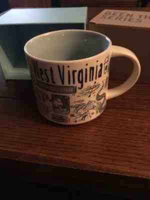 NIB NEW Starbucks West Virginia BEEN There Coffee MUG Cup LOOK???? - Sold on eBay Dec, 5th 2018 for $22.00