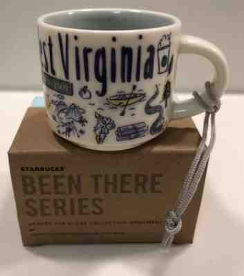 Starbucks West Virginia Ornament Been There Series Demitasse Mug W/ Box NEW - Sold on eBay Nov, 27th 2018 for $25.00