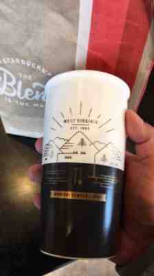 Starbucks West Virginia Double Wall Tumbler - Sold on eBay Nov, 26th 2018 for $38.00