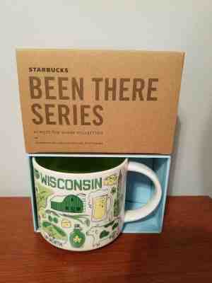 Starbucks 2018 Wisconsin “Been There Series” 14 oz Collectible Mug - NWT - Sold on eBay Nov, 20th 2018 for $19.95