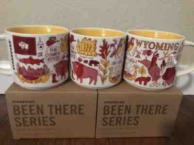 starbucks been there mugs - Wyoming - Sold on eBay Nov, 16th 2018 for $35.00