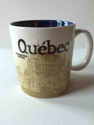 Quebec Starbucks Coffee Cup Global Icon City Collector Series Mug 16 Oz - Sold on eBay Nov, 10th 2018 for $33.00