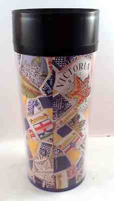 Canada Starbucks Travel Cup Mug Thermo Serv Coffee Tea 16 Oz Alberta Vancouver - Sold on eBay Dec, 5th 2018 for $15.01