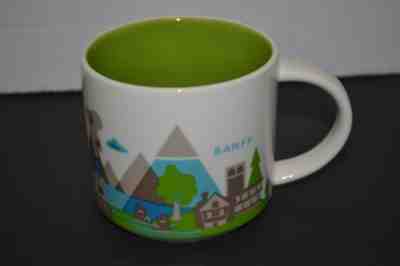 Starbucks Banff Alberta You Are Here Series 2013 Collector Coffee Mug Cup - Sold on eBay Sep, 25th 2018 for $39.99