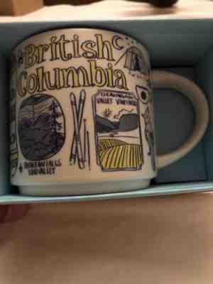 Starbucks BEEN THERE Canada British Columbia mug New in box - Sold on eBay Nov, 8th 2018 for $9.99