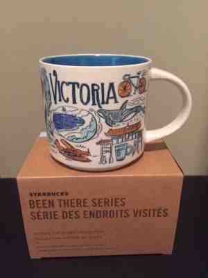 Starbucks mug BEEN THERE Canada Vancouver British Columbia VICTORIA New in Box - Sold on eBay Nov, 6th 2018 for $28.99