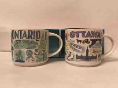 Starbucks Been There Ottawa and Ontario Mugs [BRAND NEW] - Sold on eBay Dec, 7th 2018 for $32.99