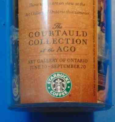 Starbucks Coffee Travel Mug Thermos Art Gallery Ontario Edouard Manet Courtauld - Sold on eBay Nov, 8th 2018 for $6.95
