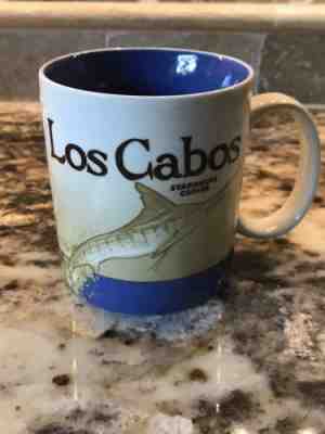 STARBUCKS 16 OZ. COFFEE MUG - "LOS CABOS" 2011, BAJA CALIFORNIA, MEXICO - Sold on eBay Oct, 20th 2018 for $6.10