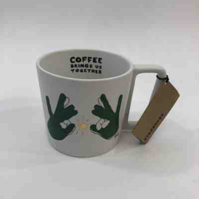 Starbucks ASL Sign Language Limited Edition Mug - Difficult To Find! - Sold on eBay Dec, 13th 2018 for $90.00