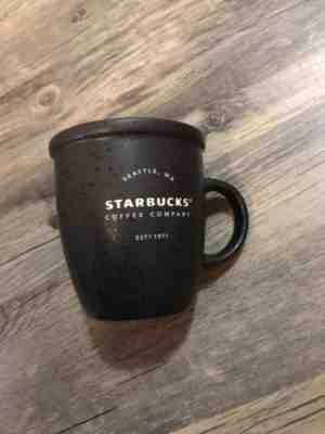 Starbucks Est. 1971 Seattle, WA. Black Coffee Mug 16oz. 2016 - Sold on eBay Dec, 16th 2018 for $10.00