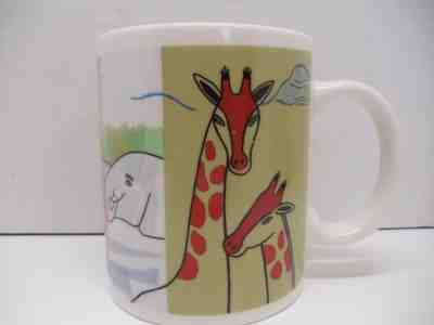Starbucks 2001 Core Africa Coffee Mug Giraffe Elephant Rare *MINT* - Sold on eBay Dec, 16th 2018 for $4.25