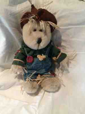2001 Starbucks Coffee 16th Edition Bearista Bear Collection Plush Scarecrow Bear - Sold on eBay Nov, 1st 2018 for $12.95