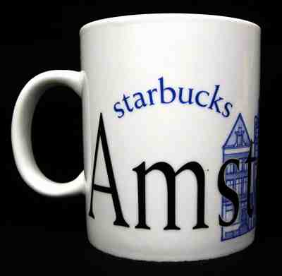 2002 Starbucks AMSTERDAM Collector Series City Mug 16 oz._EXCELLENT - Sold on eBay Dec, 16th 2018 for $14.45