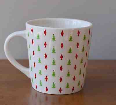 Starbucks Barista Christmas Coffee Mug 2002 16 Oz Holiday Christmas Tree - Sold on eBay Dec, 5th 2018 for $16.96