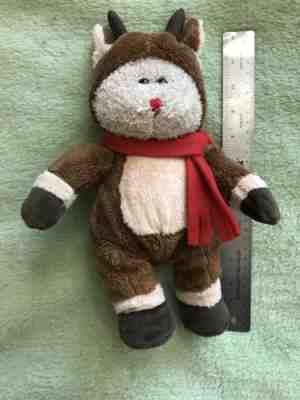 Starbucks Bearista Bear 2003 Christmas Rudolph Reindeer 28th Edition plush - Sold on eBay Dec, 16th 2018 for $4.99