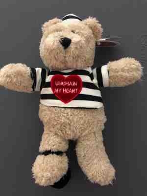 NWT 2003 Starbucks Bearista Bear 24th Ed Unchain My Heart Prisoner of Love  - Sold on eBay Dec, 16th 2018 for $8.50