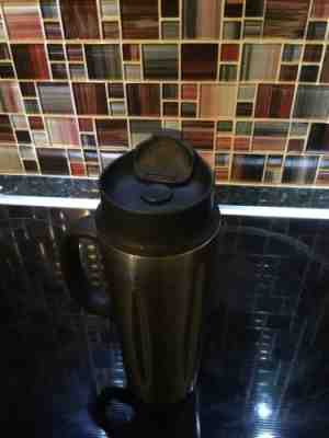 STARBUCKS 2003 BARISTA 16 STAINLESS STEEL FRENCH PRESS COFFEE TEA TRAVEL TUMBLER - Sold on eBay Dec, 16th 2018 for $10.98