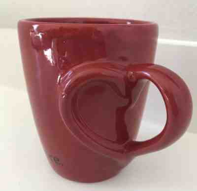 Starbucks Barista Amore Coffee Cup Mug  Love Heart 2003 Red Valentines Ceramic - Sold on eBay Dec, 5th 2018 for $15.00
