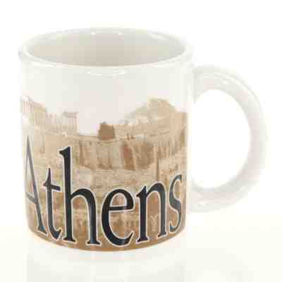 Starbucks Coffee Athens City Mug Collection Series 2004 3oz - Sold on eBay Dec, 17th 2018 for $15.00