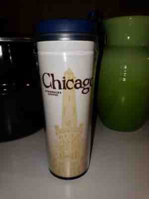 2004 CHICAGO The Windy City STARBUCKS Coffee Tea 12 oz Tumbler  - Sold on eBay Dec, 16th 2018 for $20.00