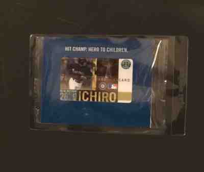 ICHIRO SUZUKI Starbucks Card 2005 New Sealed Seattle Mariners - Sold on eBay Dec, 5th 2018 for $23.00