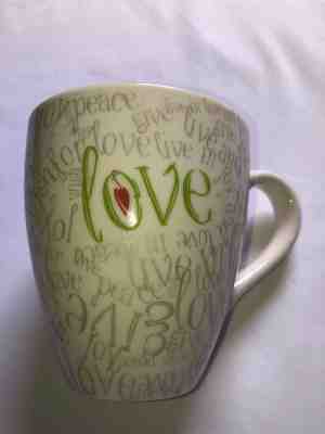 Starbucks 2005 Holiday Love  Coffee Tea Cup Mug  - Sold on eBay Dec, 5th 2018 for $9.99