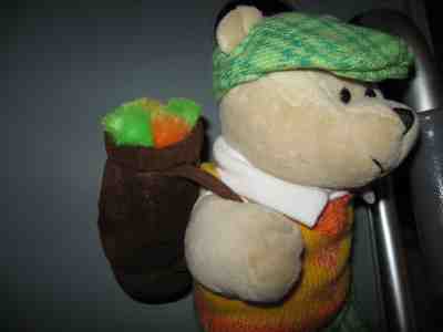 Vntg 2006 Starbucks Coffee Bearista Bear Plush 50th Edition Golf Clubs Plush 10" - Sold on eBay Dec, 16th 2018 for $8.25