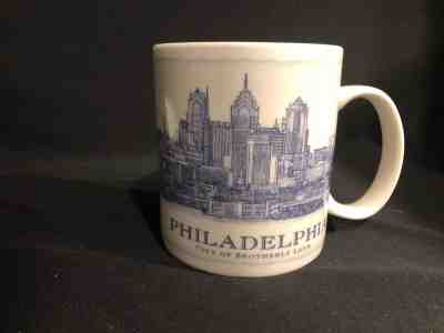 Starbucks Architect Series Philadelphia 2007 18oz Coffee Cup Mug - Sold on eBay Dec, 16th 2018 for $20.00