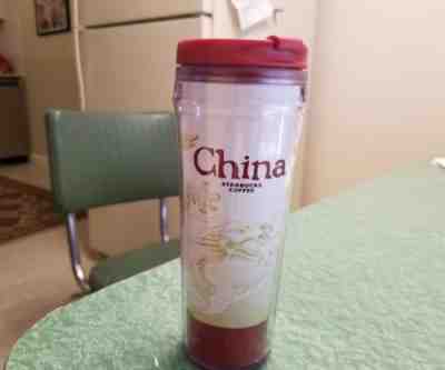 Starbucks Coffee Company 2008 China Red Dragon Tumbler Brand New!!! 12oz - Sold on eBay Dec, 16th 2018 for $19.99