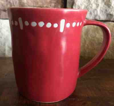 2008 Starbucks Collector's Coffee Mug Red 14oz - Sold on eBay Dec, 16th 2018 for $13.99