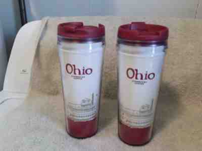 Starbucks Coffee Ohio Insulated Tumbler Thermal Travel Mug Cup  12oz 2009 State  - Sold on eBay Dec, 17th 2018 for $25.00