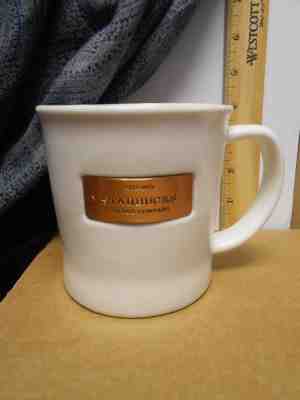 2010 Starbucks Copper Plate 16 fl oz Coffee Mug Tea Cup - Sold on eBay Dec, 17th 2018 for $29.95