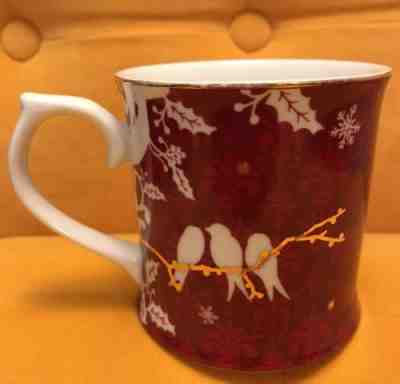 STARBUCKS 2010 Mug by ROSANNA Holiday Christmas Doves Birds - C4 - Sold on eBay Dec, 16th 2018 for $4.99