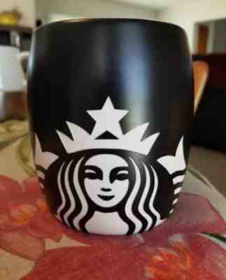 Starbucks Mug,  Black Laser Etched Mermaid Siren, 2011, 12oz" - Sold on eBay Dec, 17th 2018 for $10.00