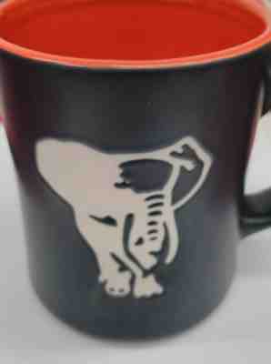 2011 Starbucks Kenya Blend Matte Gray Laser Etched Bone China Elephant Mug - Sold on eBay Dec, 16th 2018 for $23.00