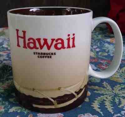 Starbucks Mug Hawaii 2011 Collectors Series MINT Condition - Sold on eBay Dec, 16th 2018 for $27.99